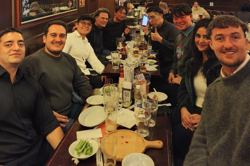 Group dinner with the enXross community